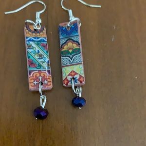 Boho Colorful Dangle Earrings